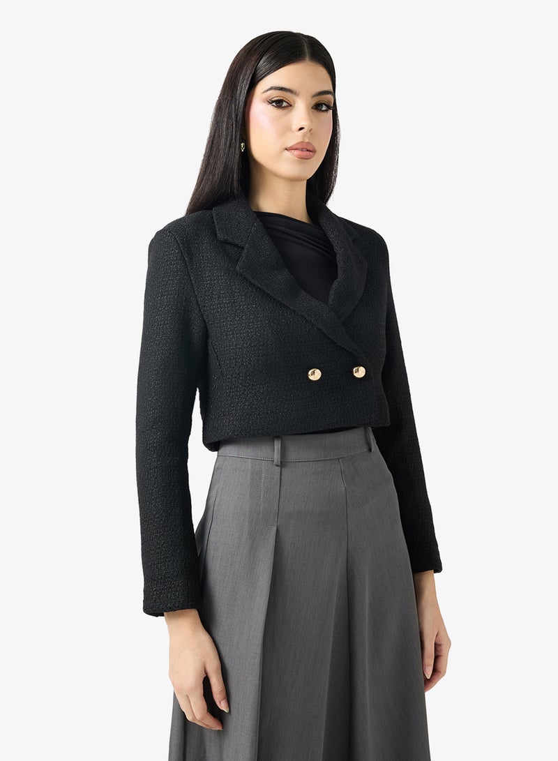 ELLA Cropped Blazer - Image 1